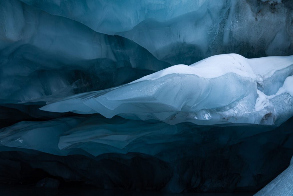 into <br> THE BLUE ROOM